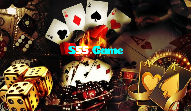 S55 Game casino presented on mobile device in Pakistan with slots and live games