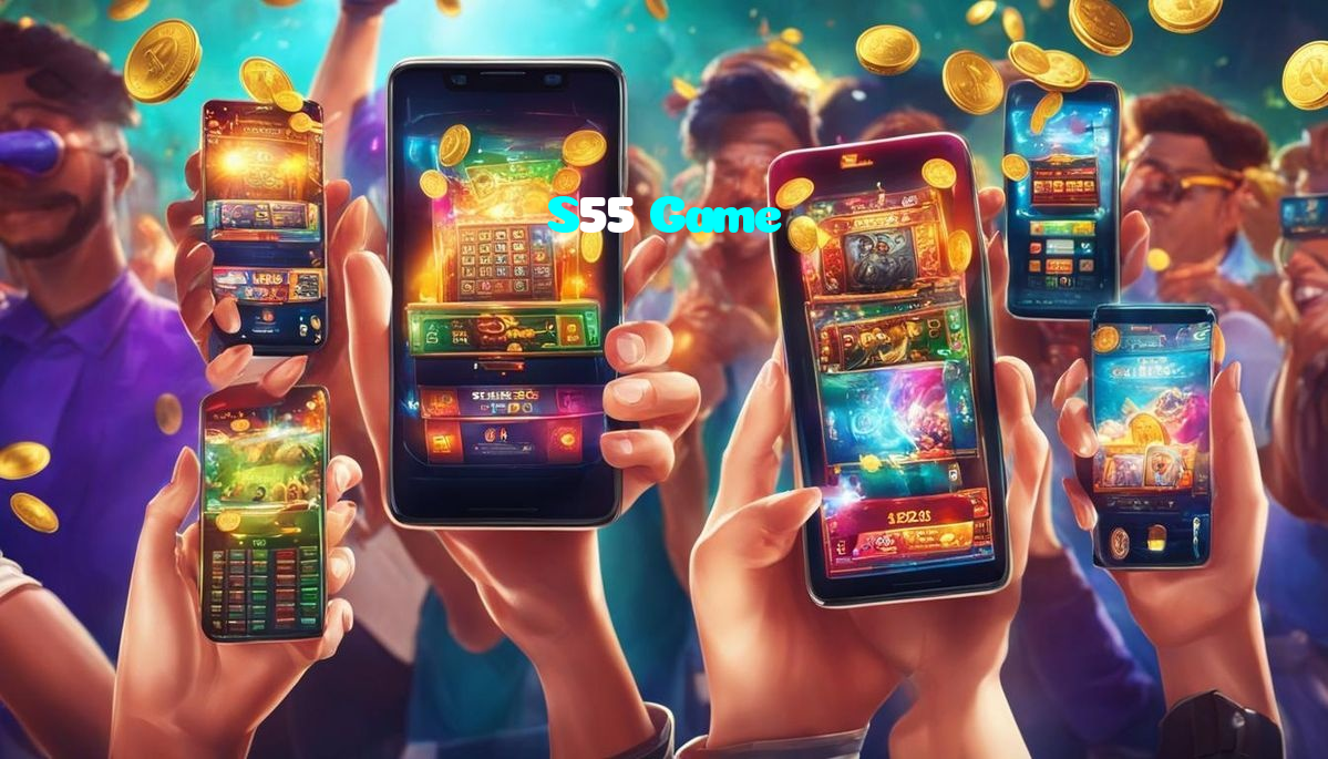 S55 Game خوش آمدید بونس +600% پیشکش موبائل ایپ کے پروموشن سیکشن میں دکھائی دیتی ہے۔
